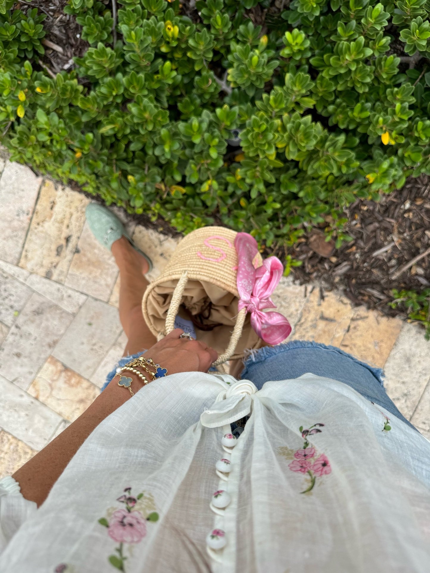 Custom Moroccan Bucket Basket