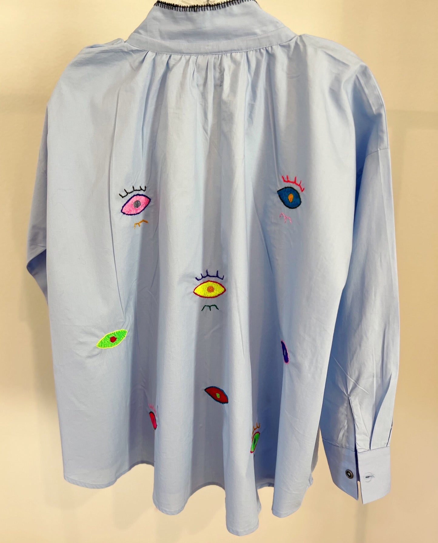 Blue Evil Eye Blouse
