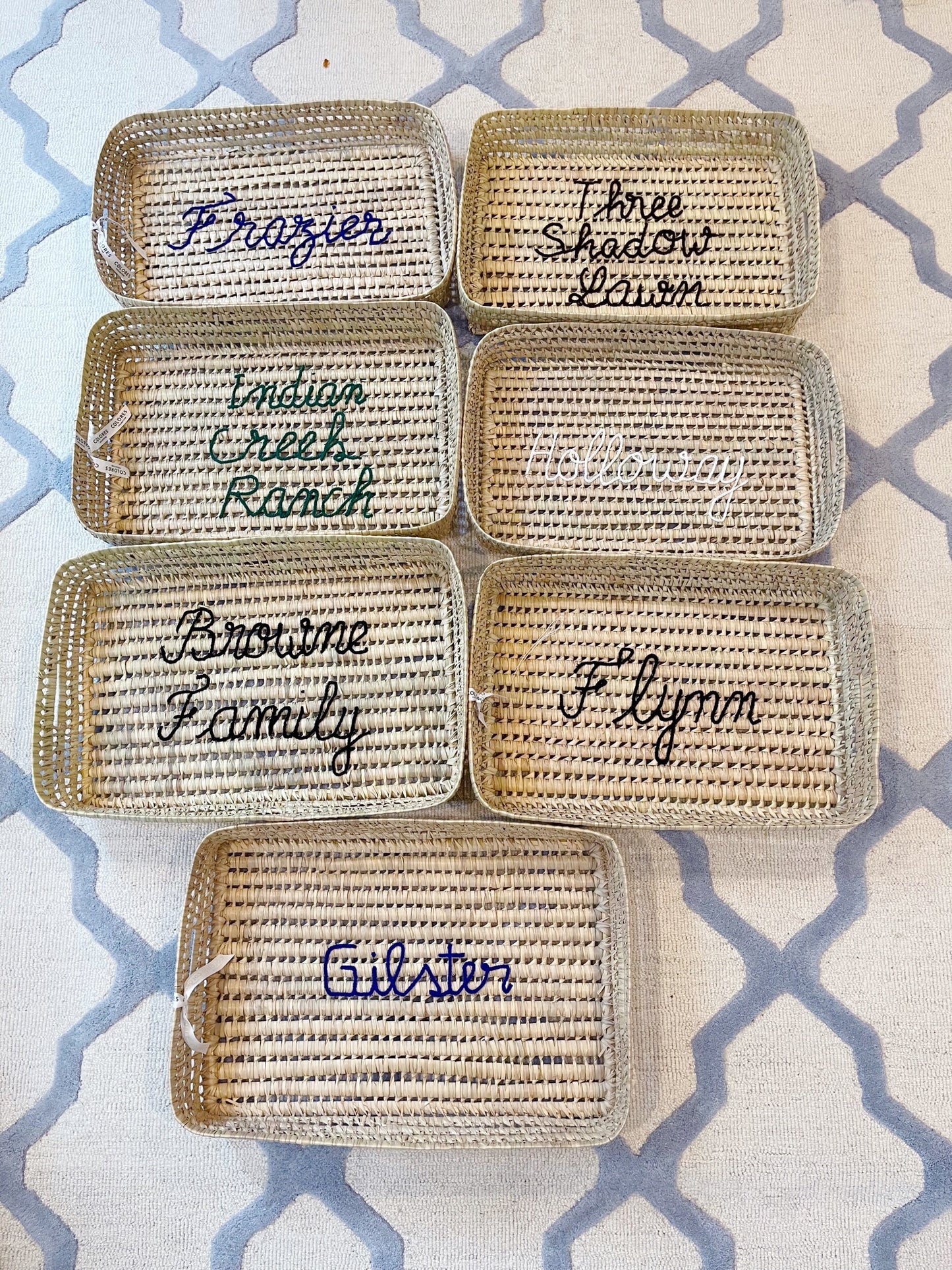 Custom Name Tray