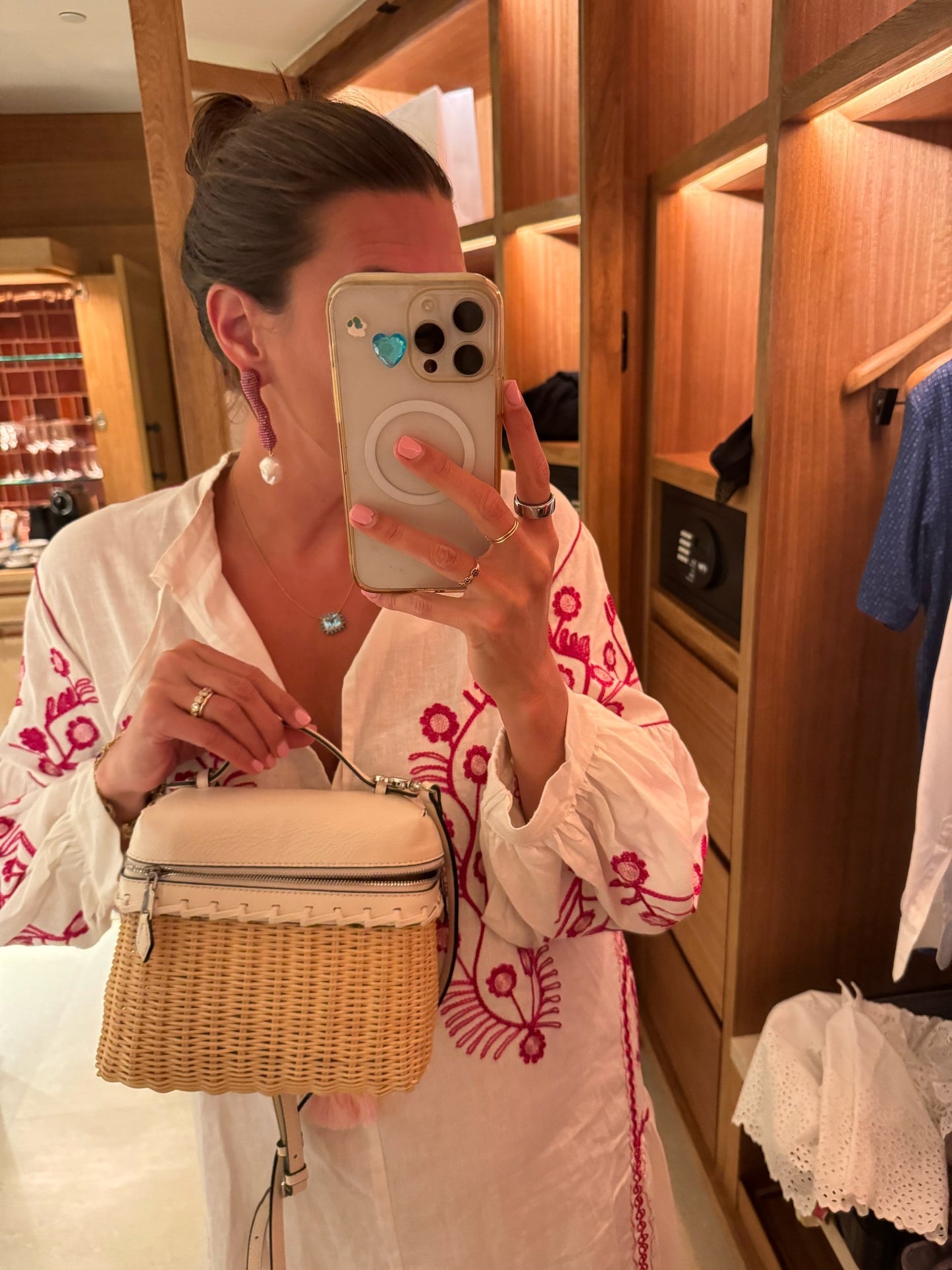 Mini Loro Wicker Tote