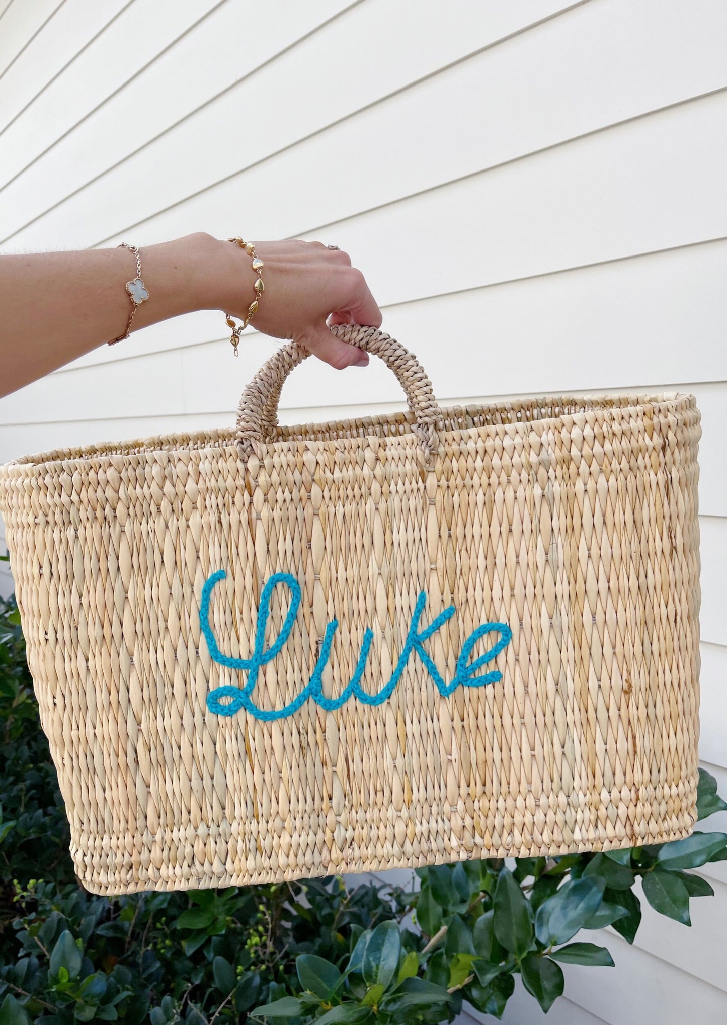 Custom Structured Weave Basket