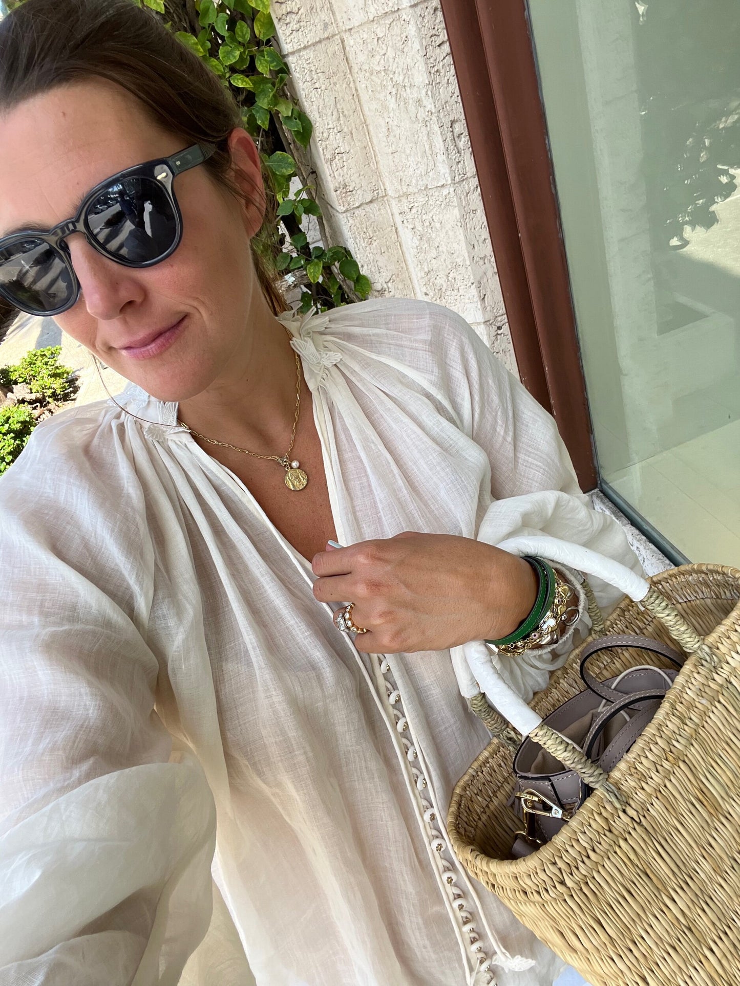 Monogram Structured Weave Bags