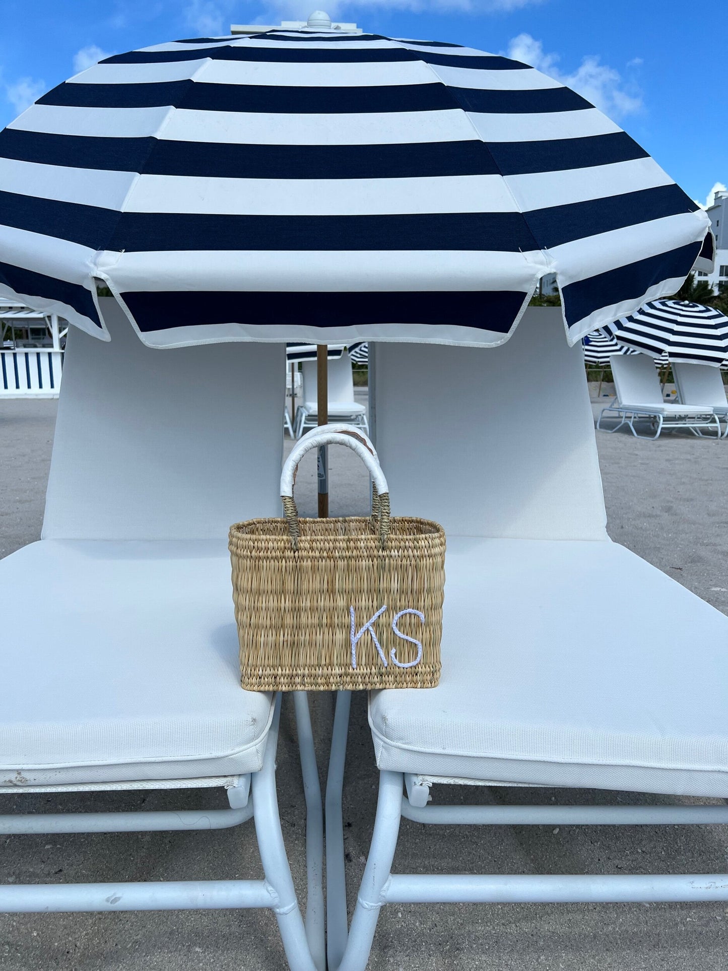 Monogram Structured Weave Bags