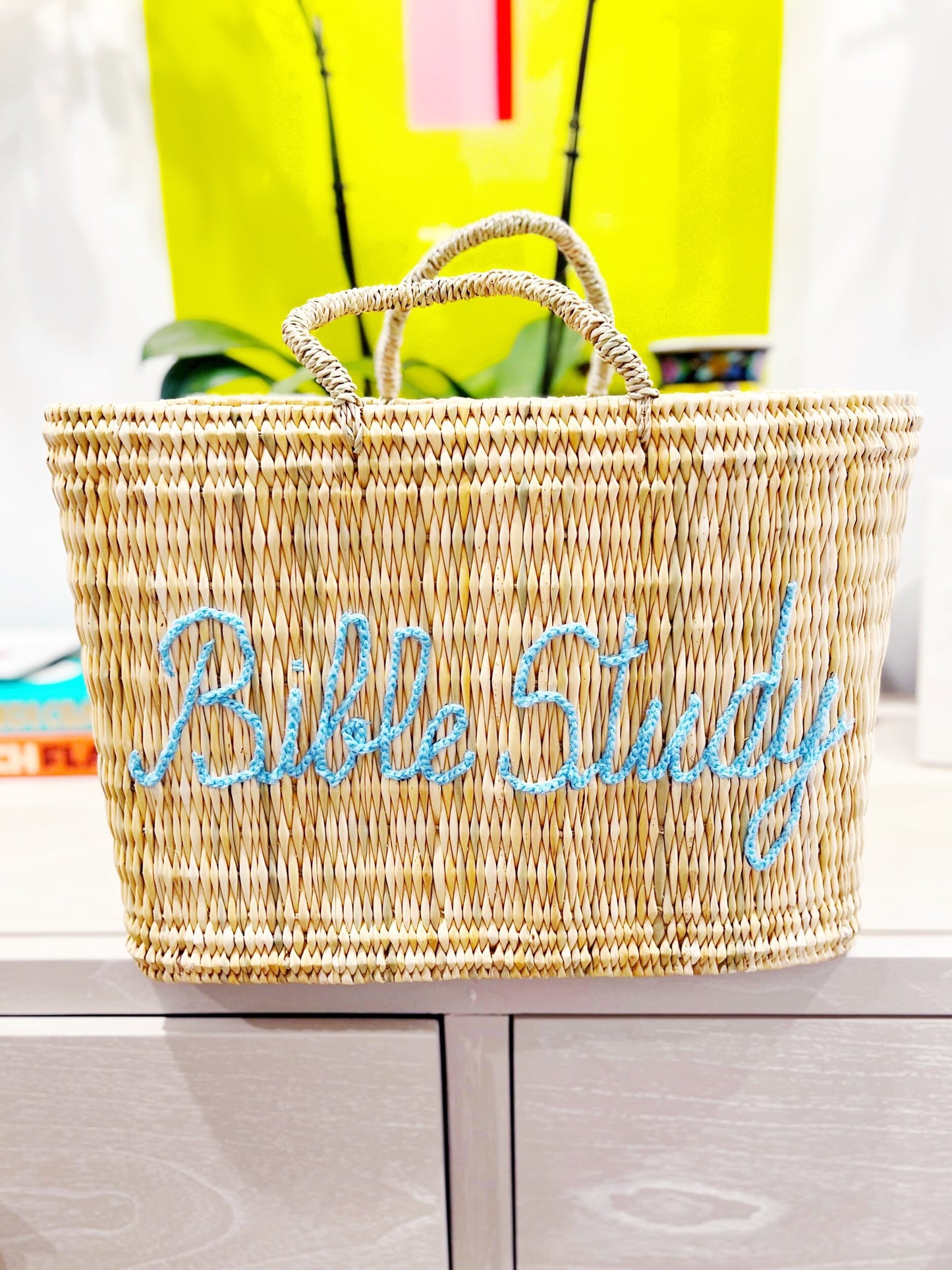 Custom Structured Weave Basket