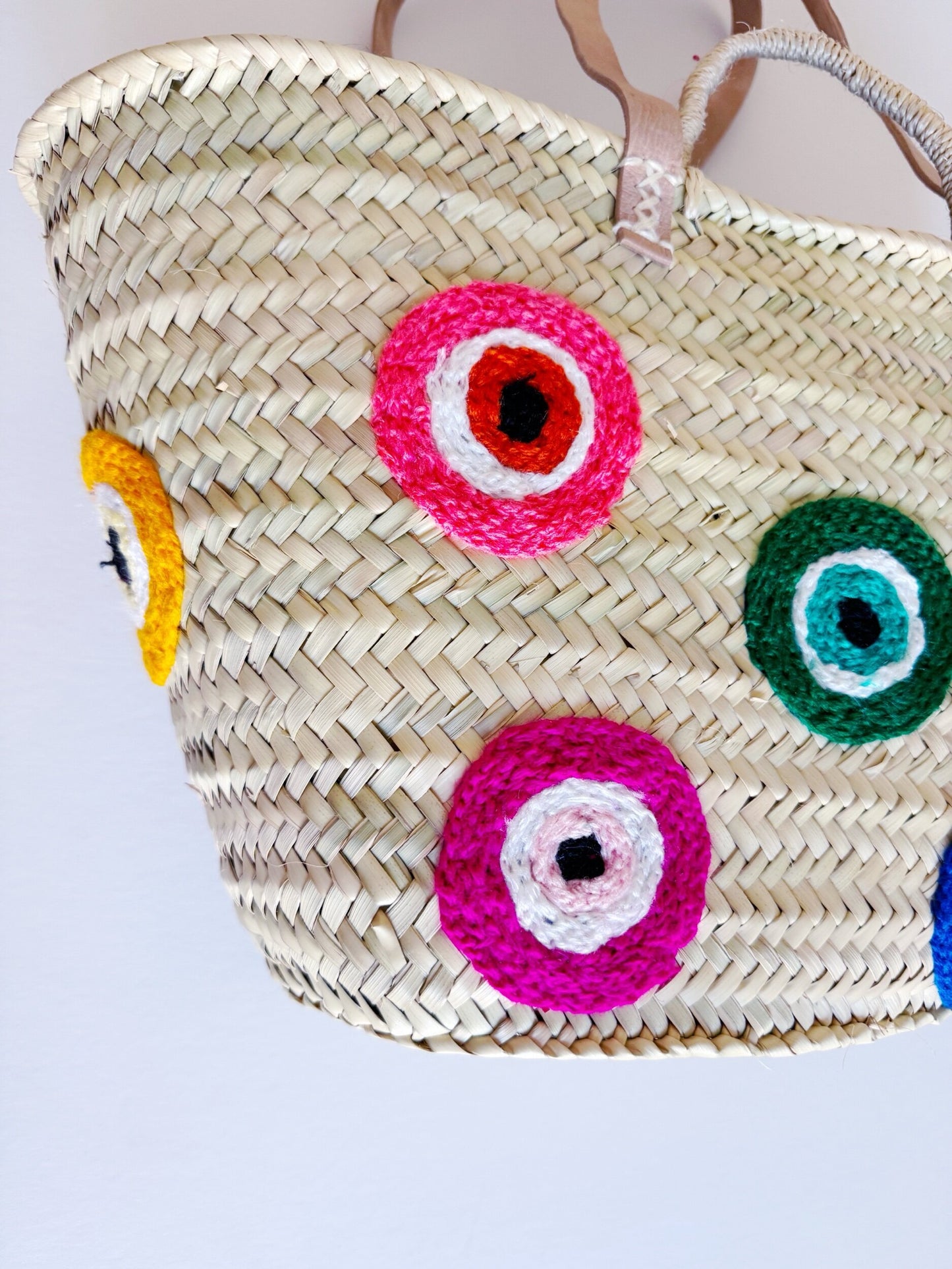 Multi Color Evil Eye Tote