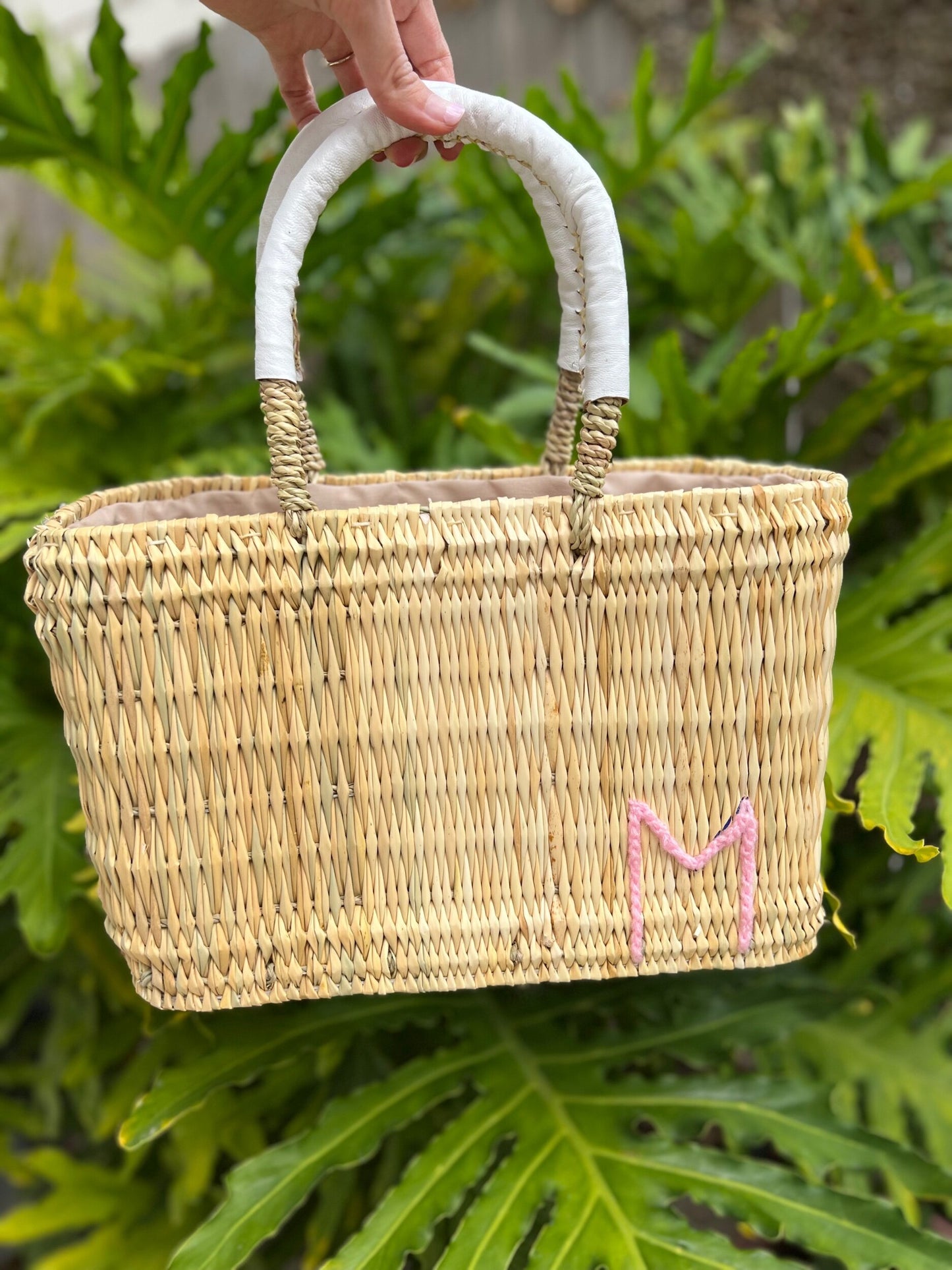 Monogram Structured Weave Bags