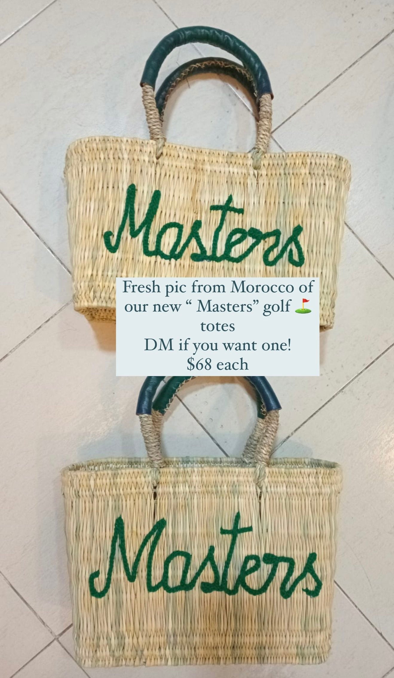 Masters Structured Weave Bag