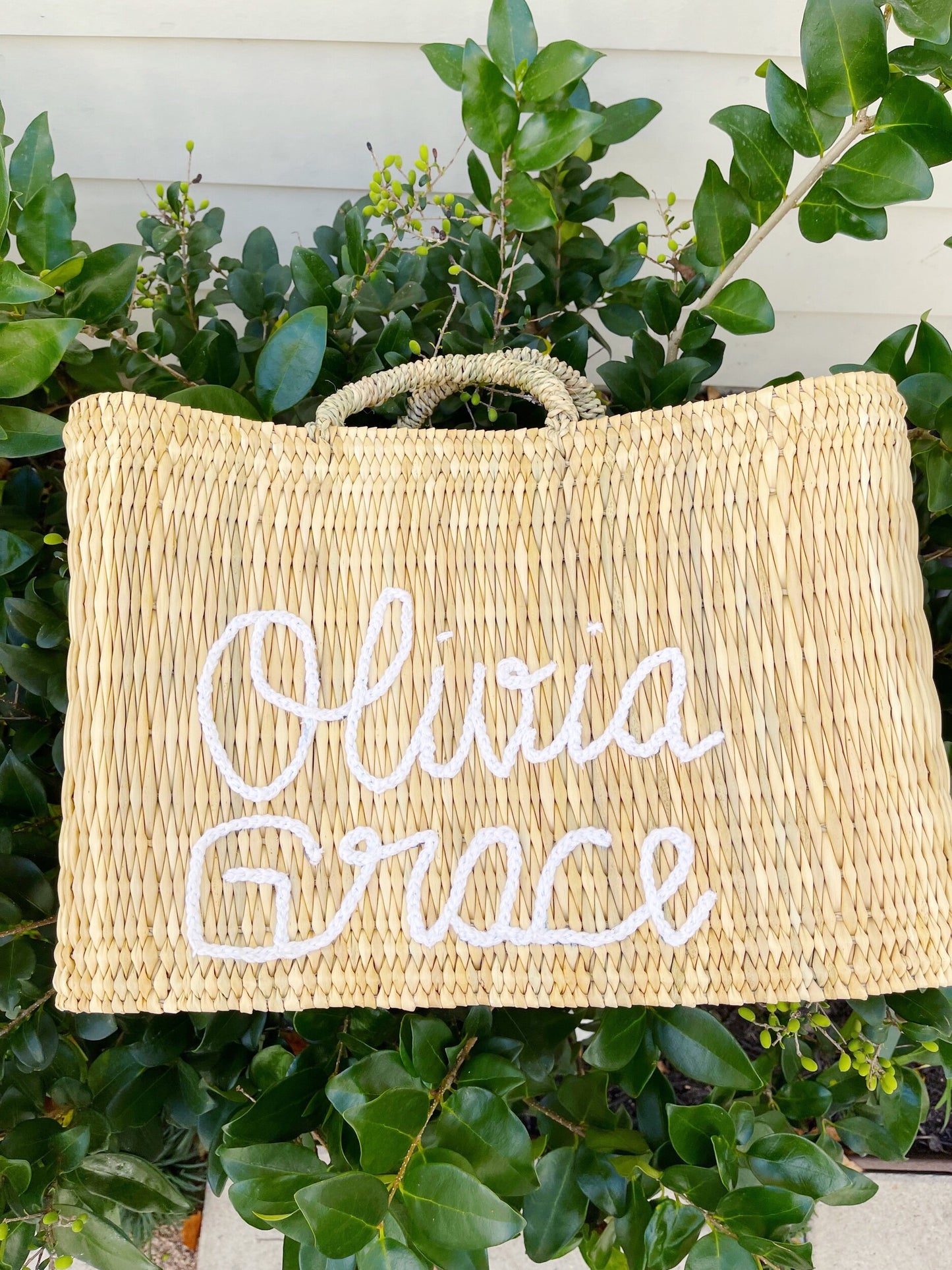 Custom Structured Weave Basket