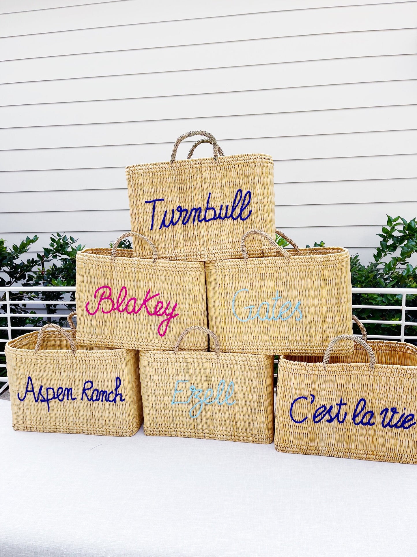Custom Structured Weave Basket
