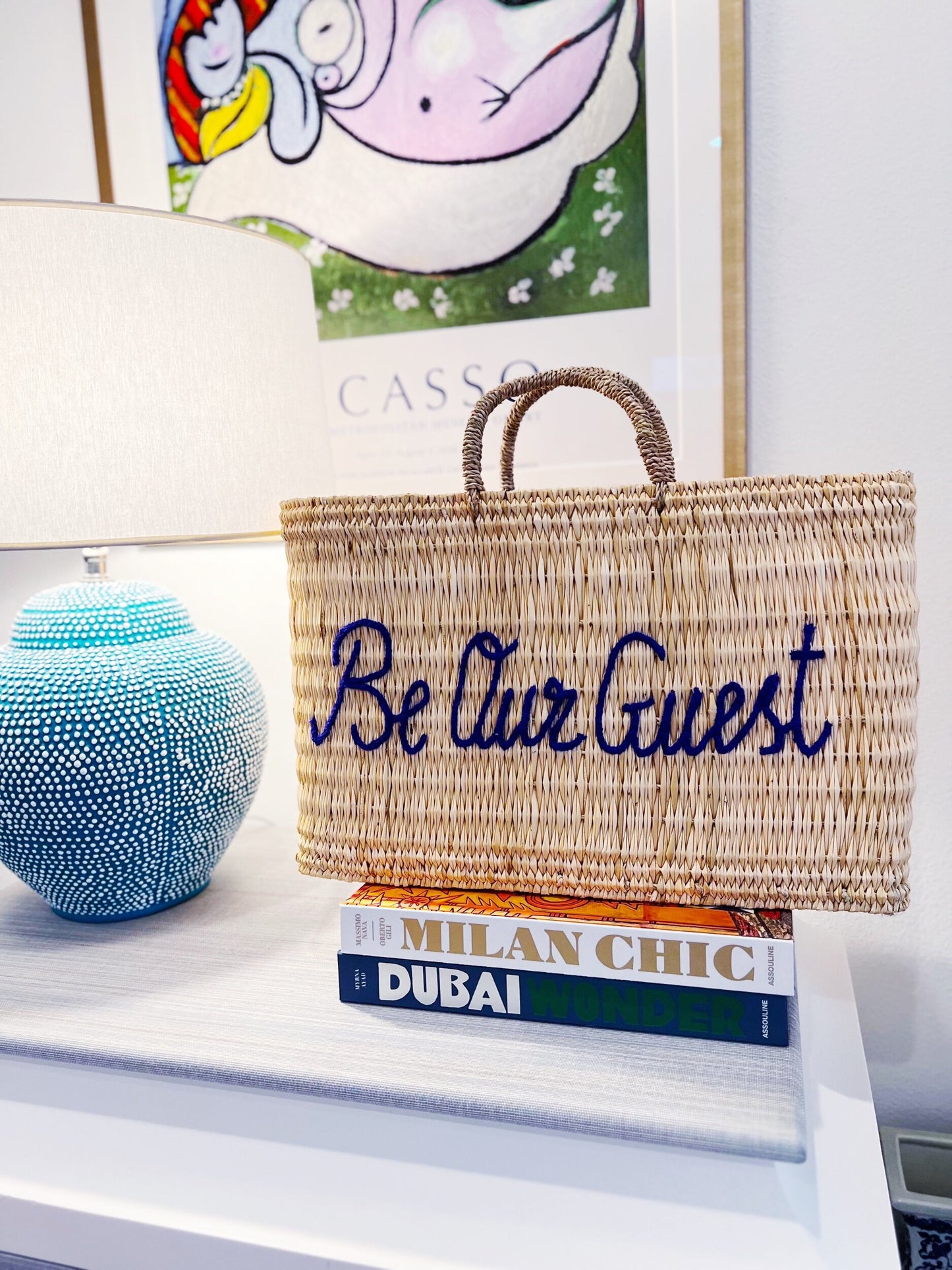 Custom Structured Weave Basket