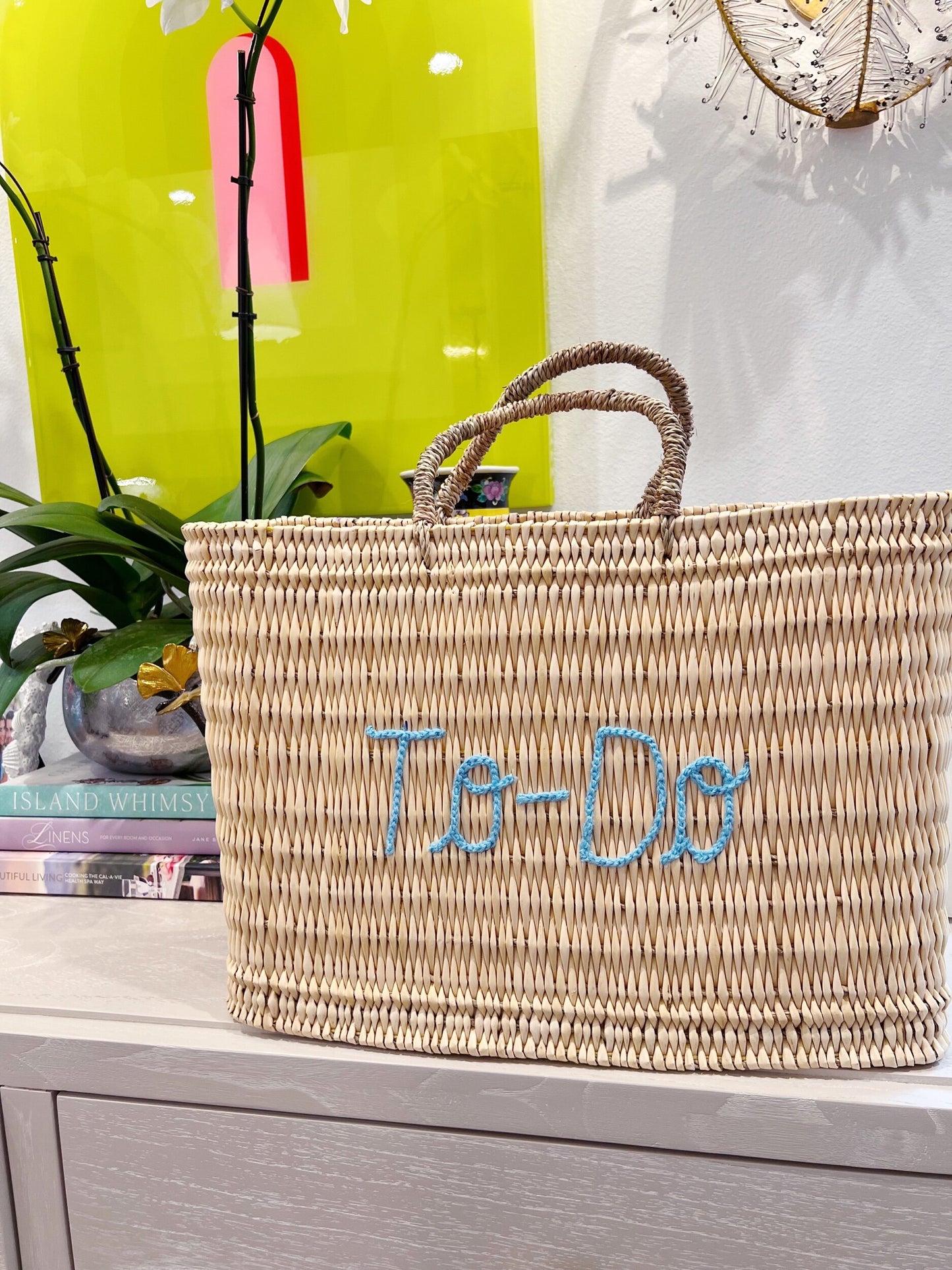 Custom Structured Weave Basket