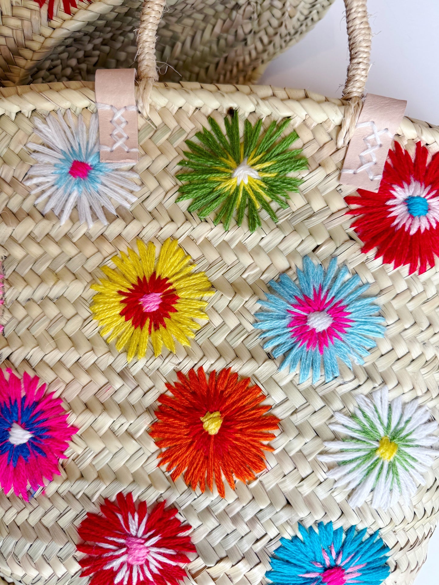 Multi Color Floral Tote