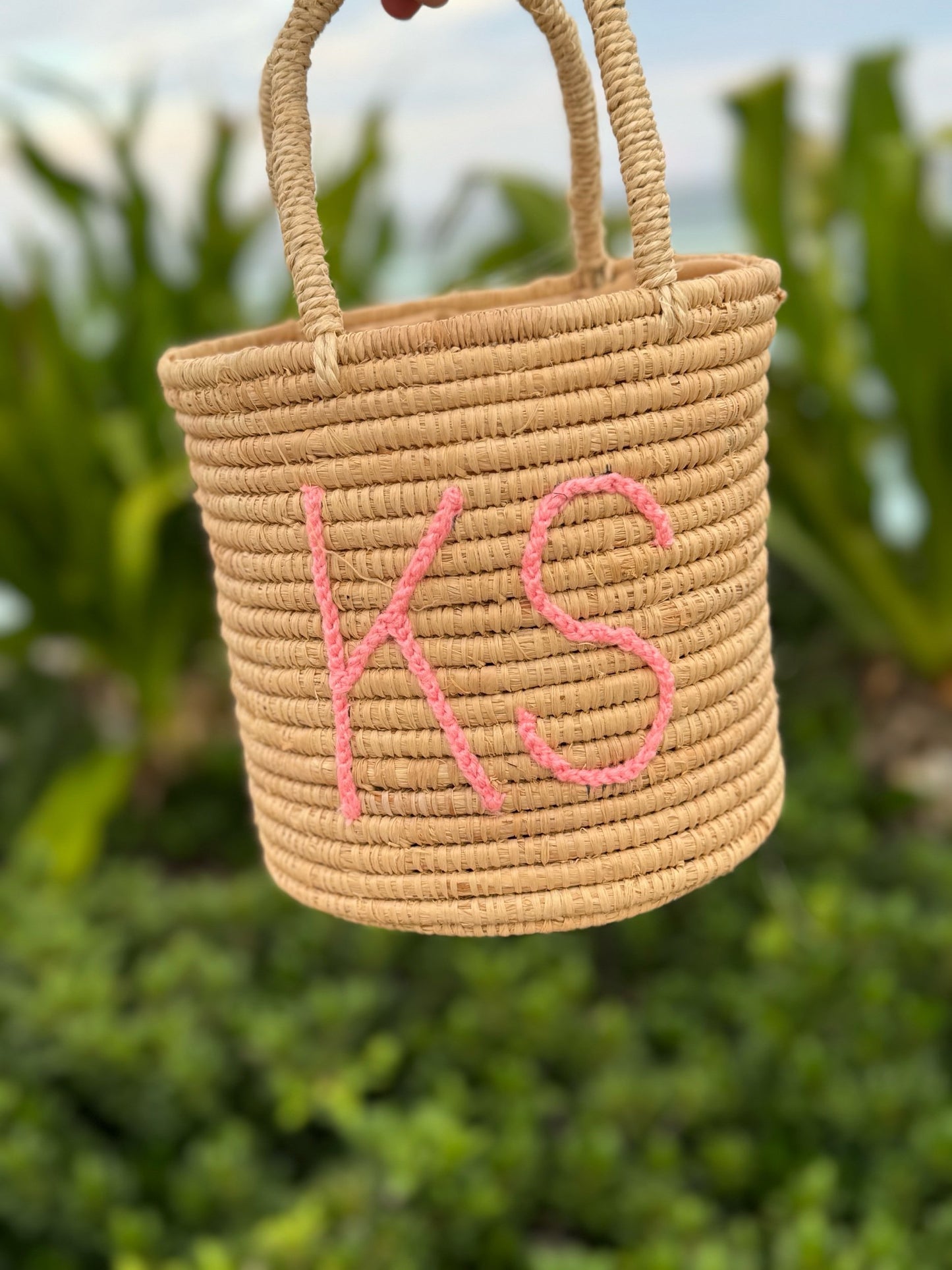 Custom Moroccan Bucket Basket