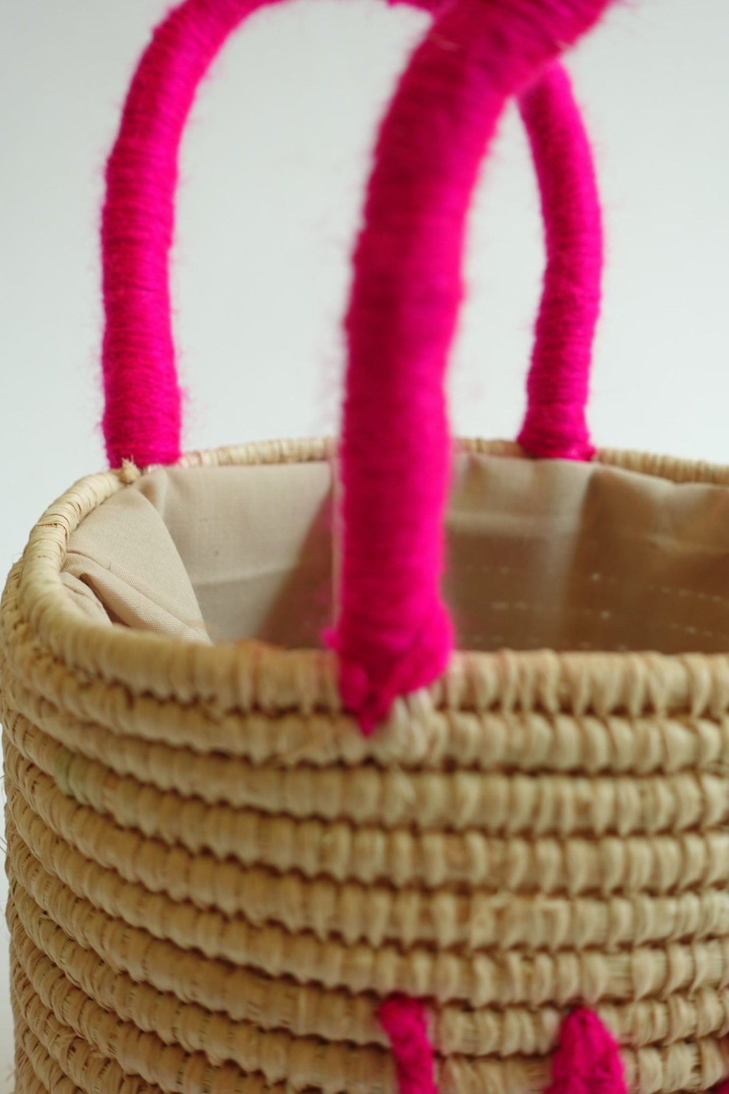 Custom Moroccan Bucket Basket