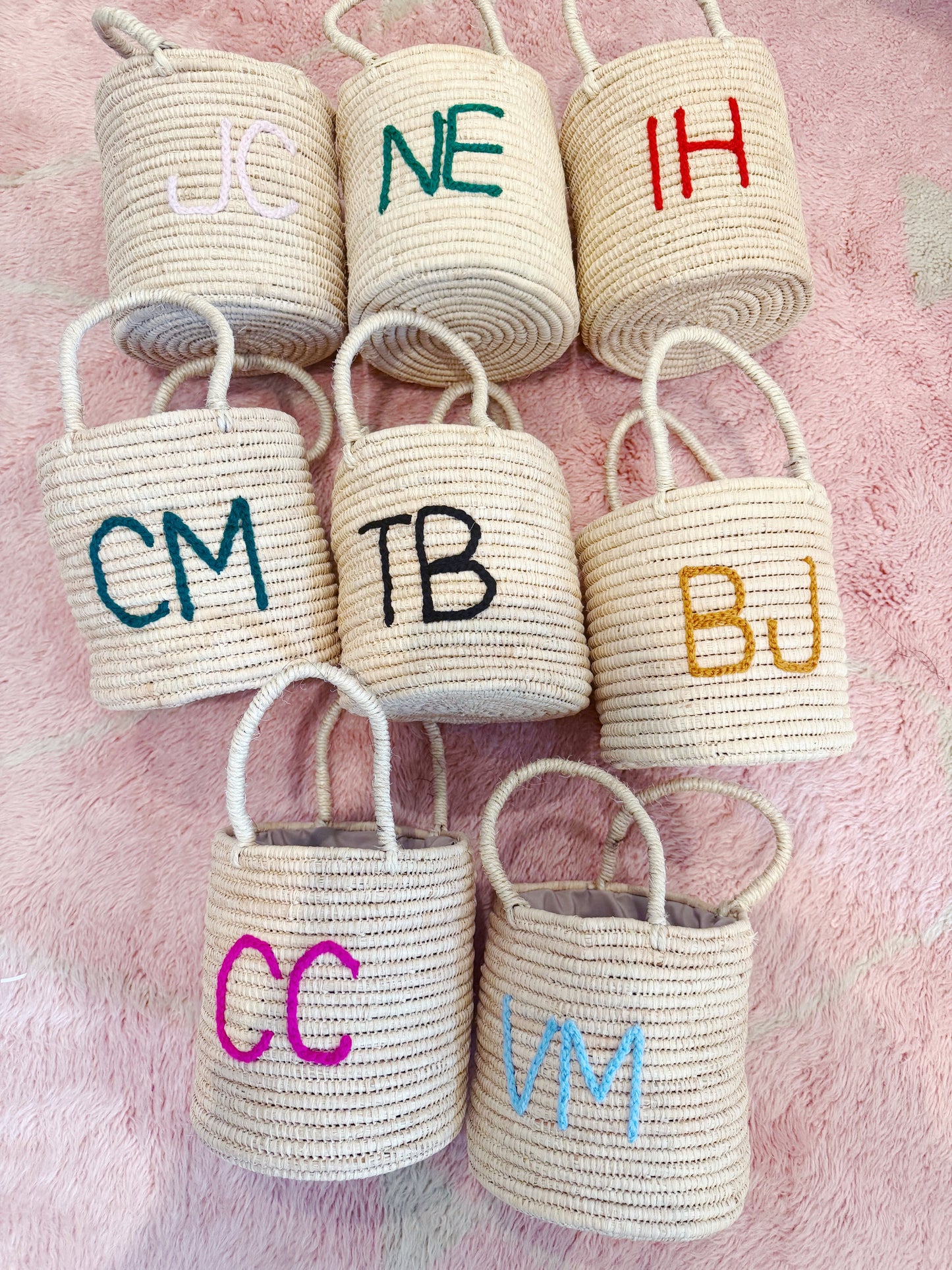 Custom Moroccan Bucket Basket