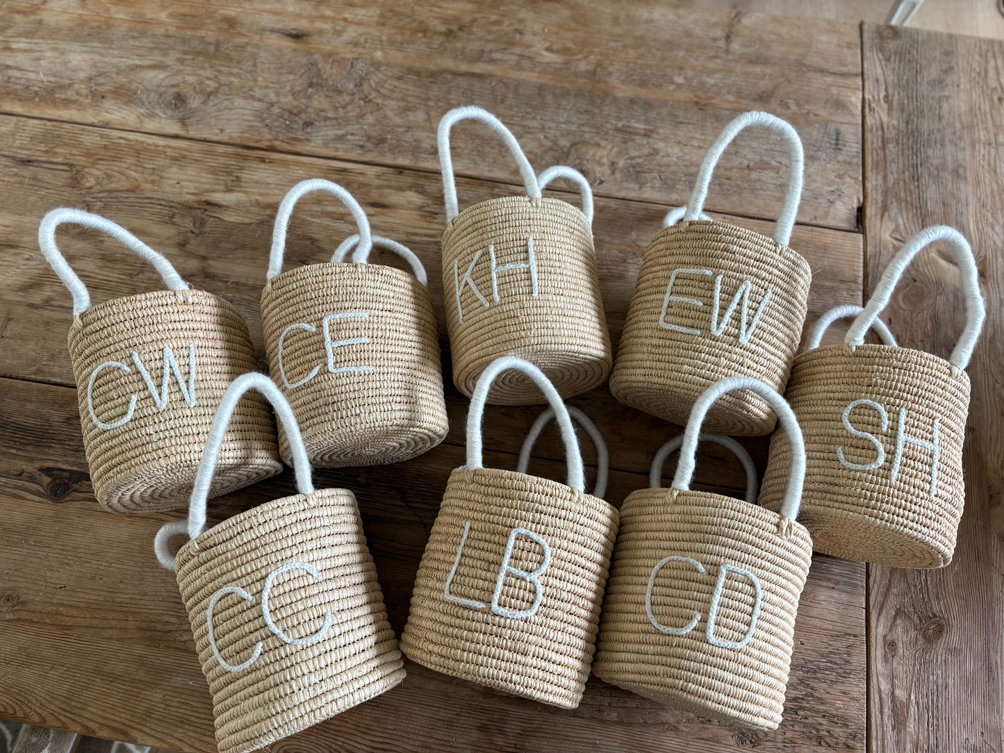 Custom Moroccan Bucket Basket