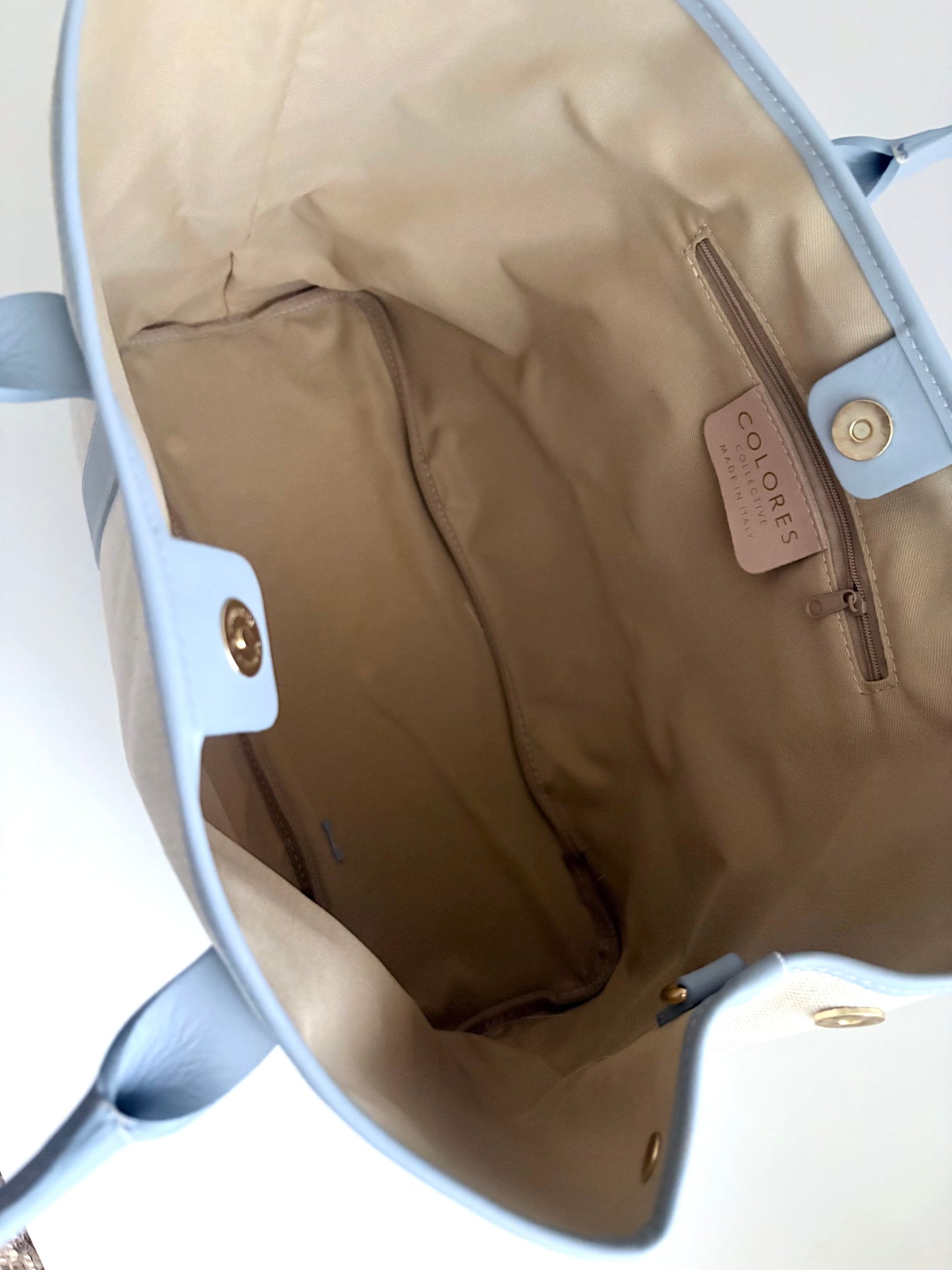 Light Blue Antibes Tote