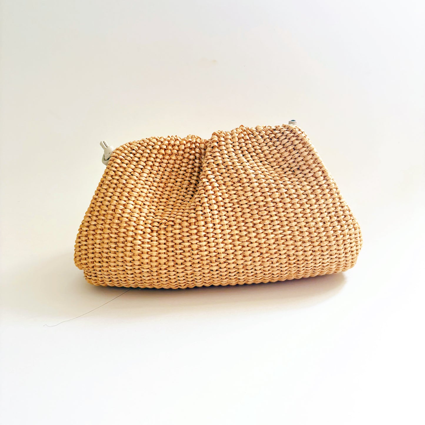 Rico Raffia Clutch