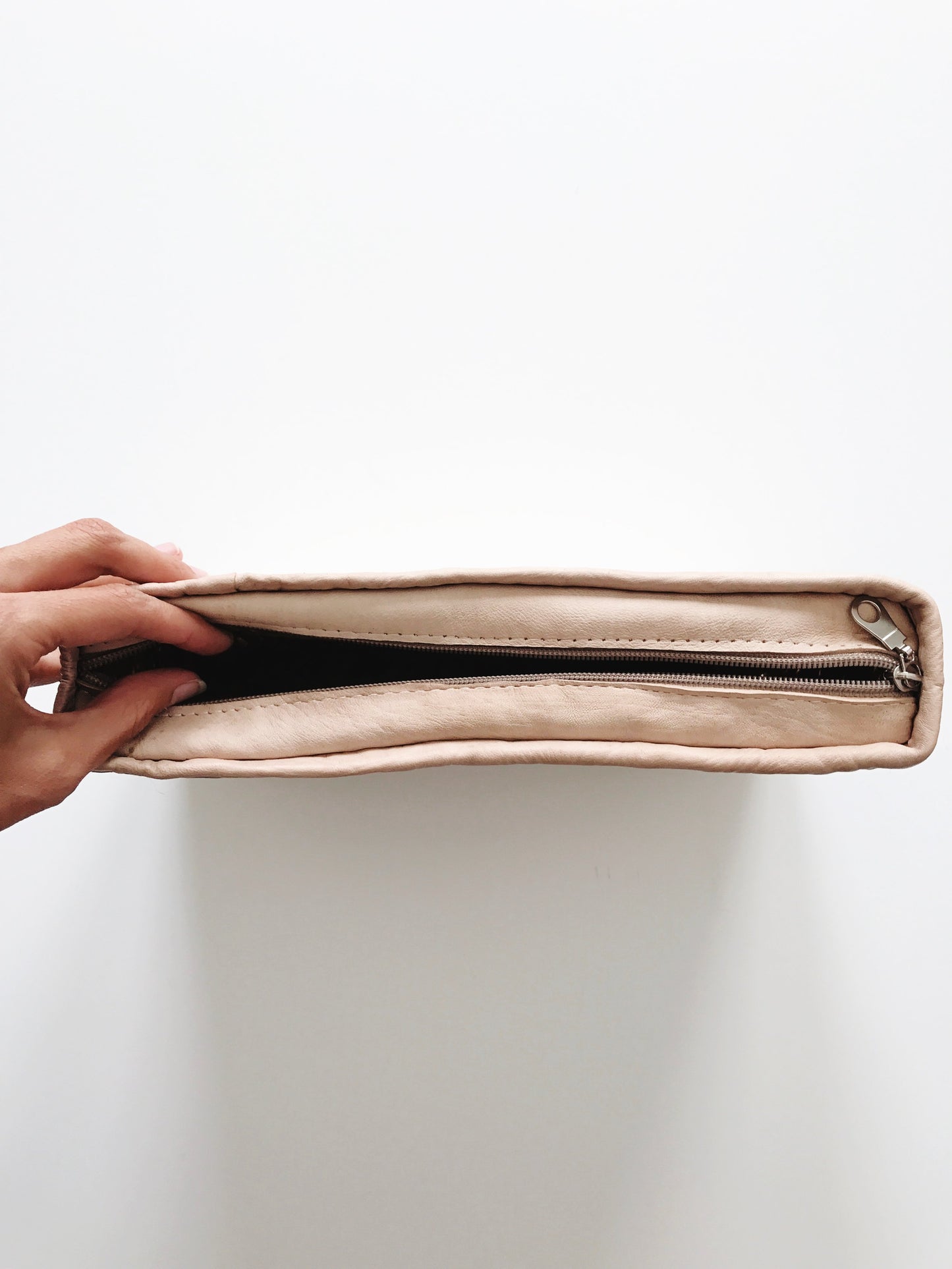 Straw Clutch + Monogram