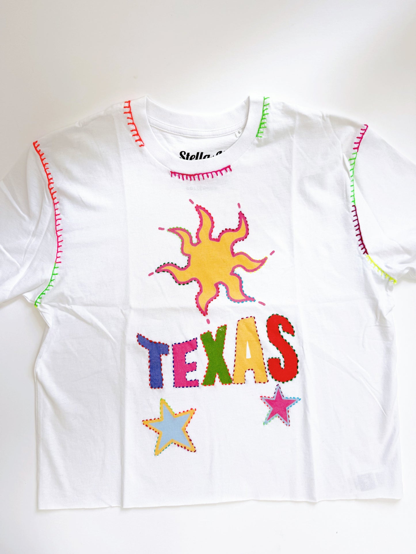 Embroidered Texas T-Shirt