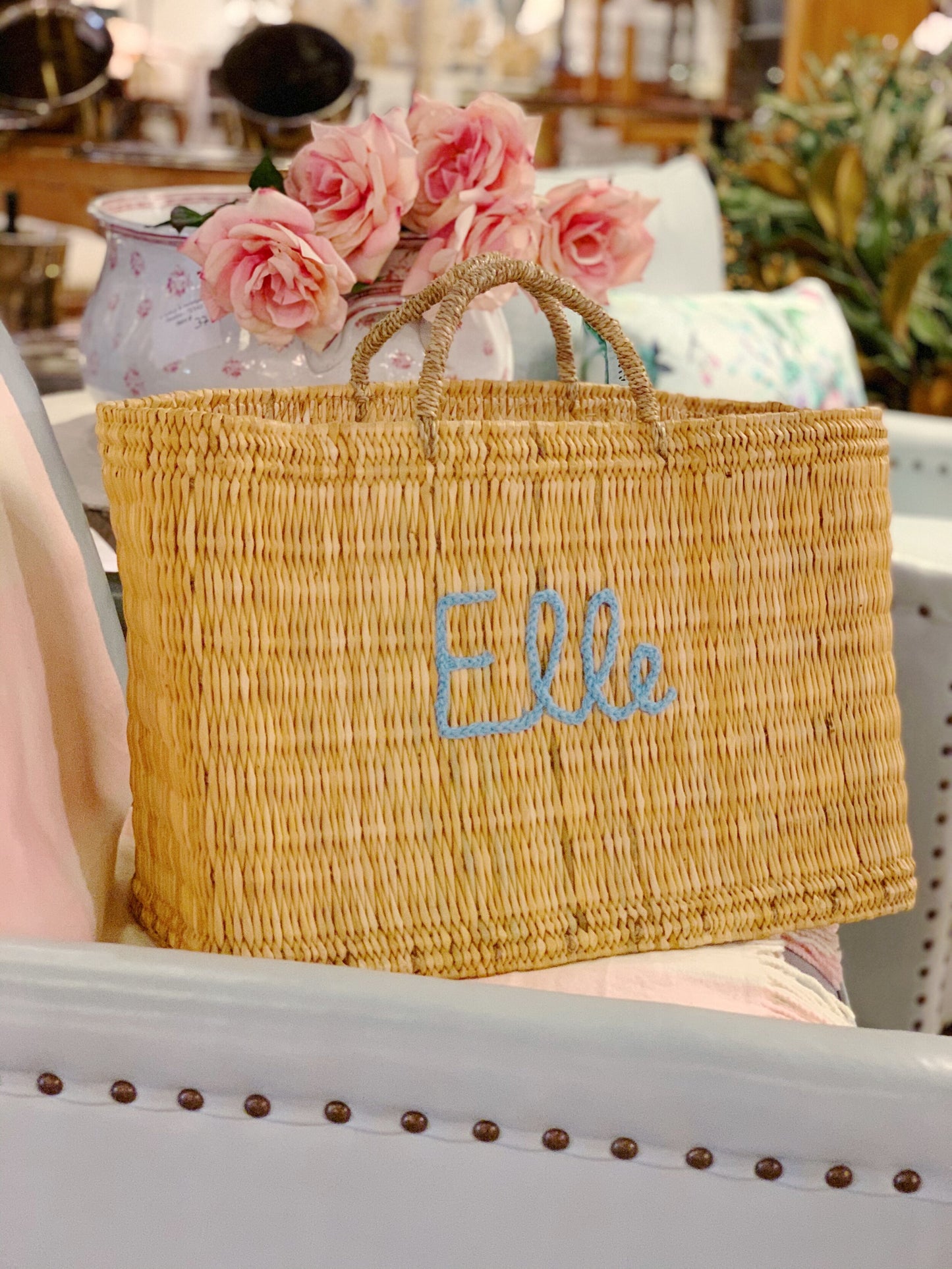 Custom Structured Weave Basket