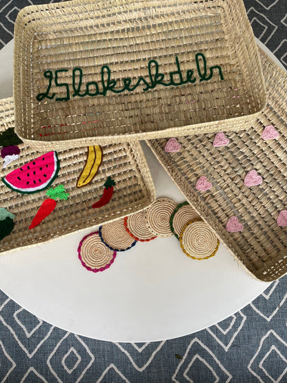 Custom Name Tray