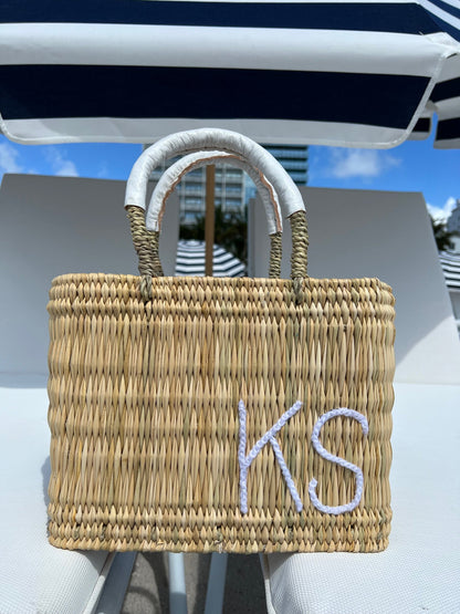 Monogram Structured Weave Bags