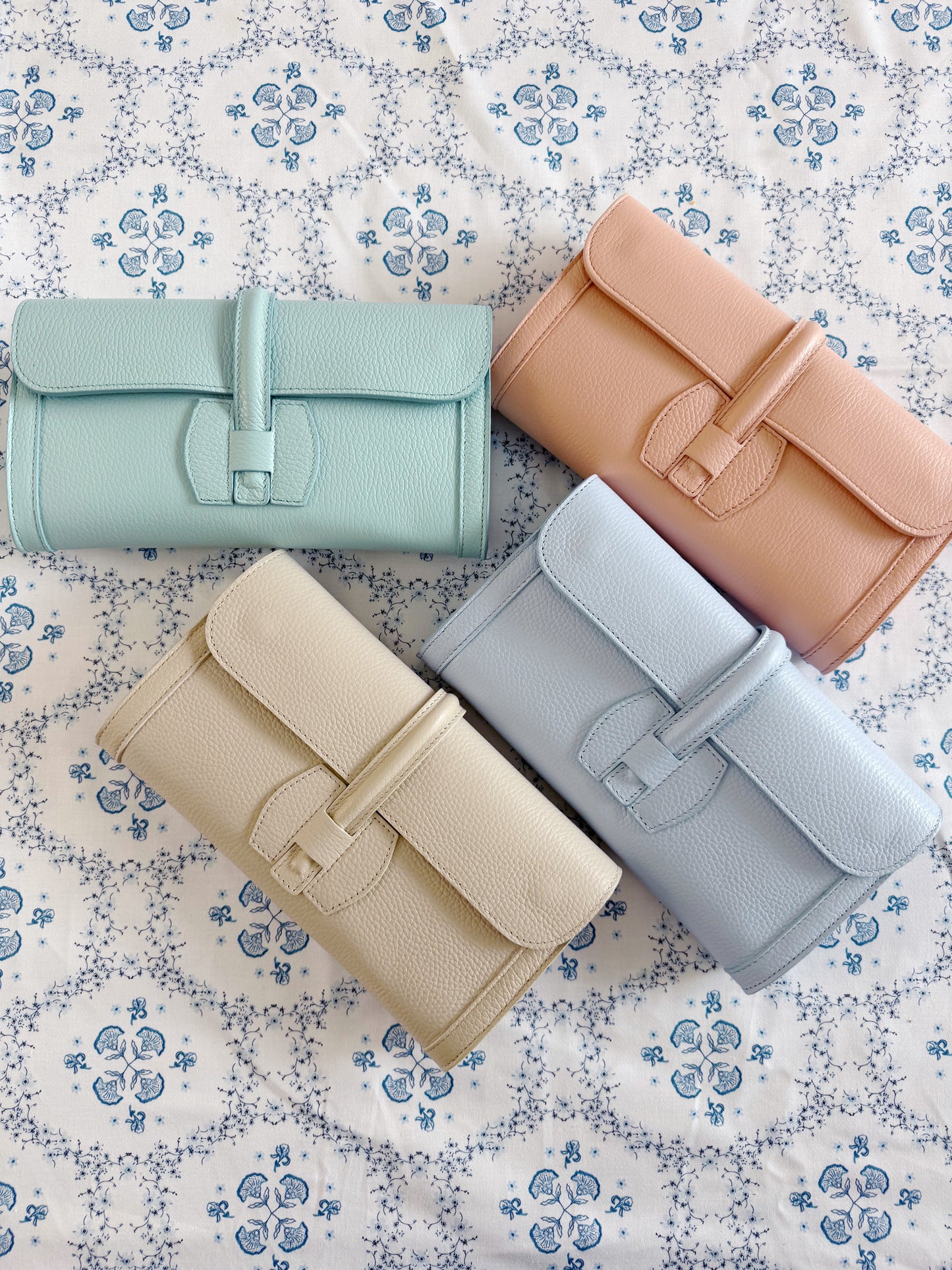 Monet Leather Clutch