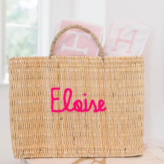 Custom Structured Weave Basket