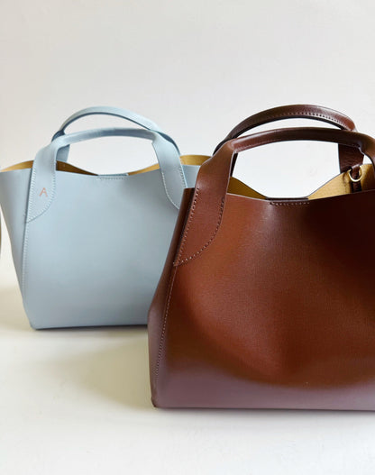 Lugano All Leather Tote