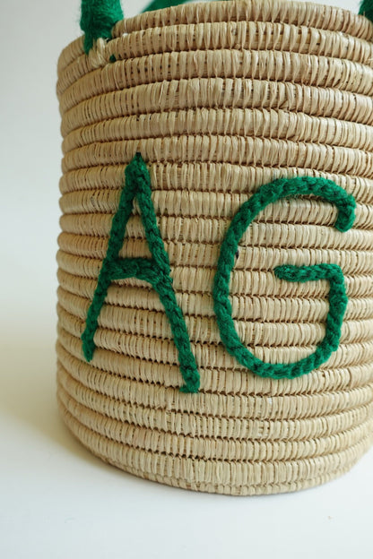 Custom Moroccan Bucket Basket