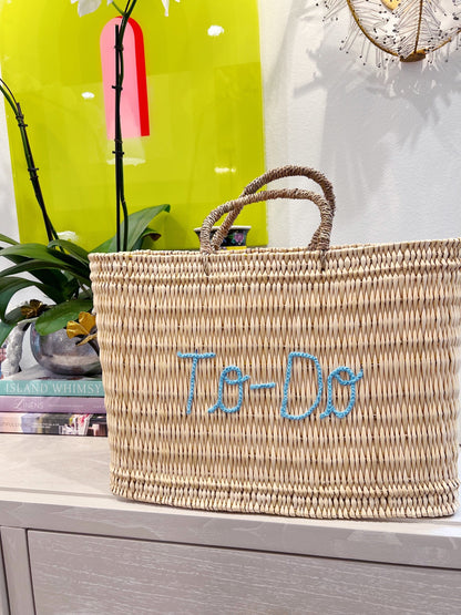 Custom Structured Weave Basket