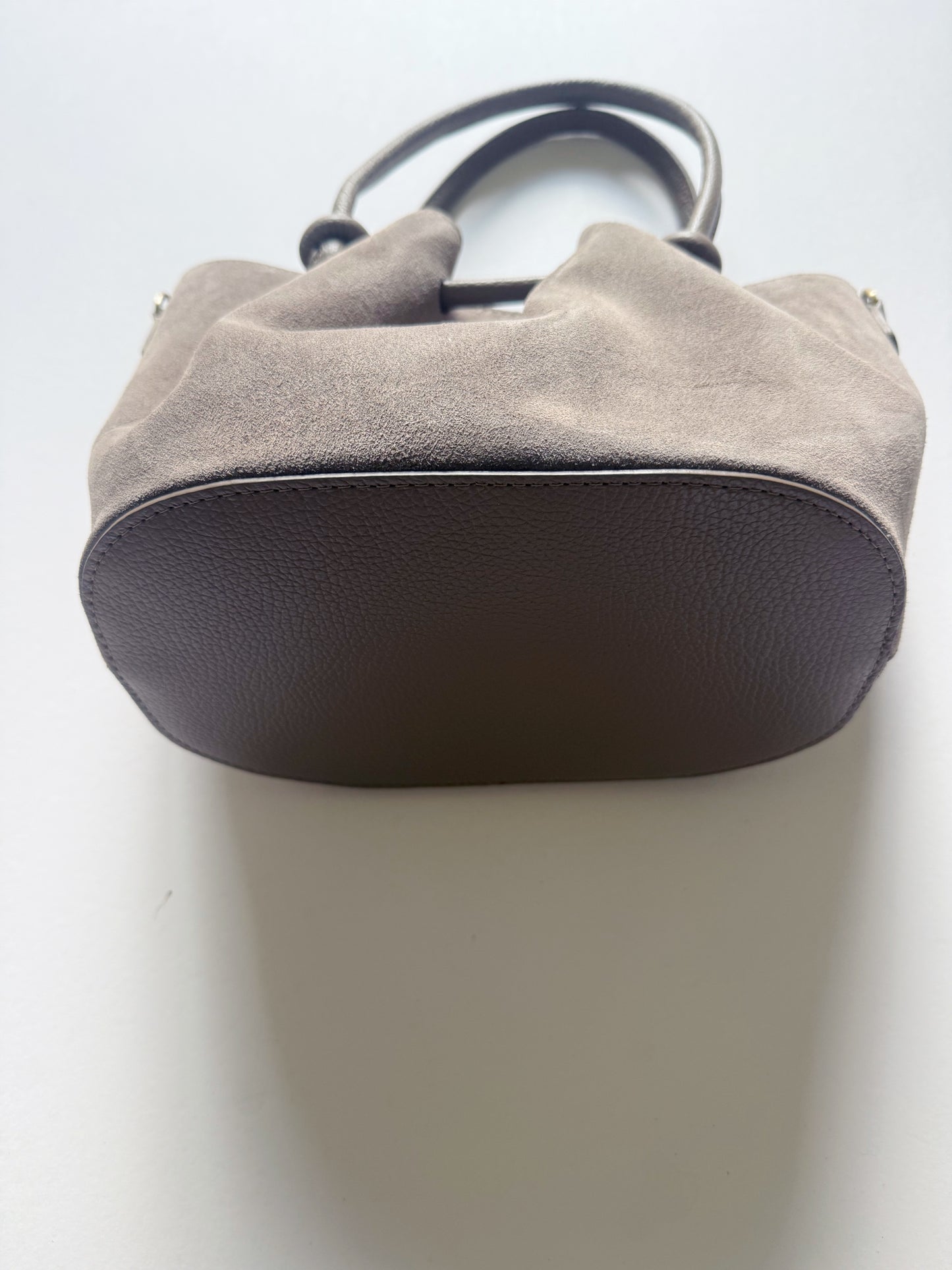 Suede Knot Bags Beige