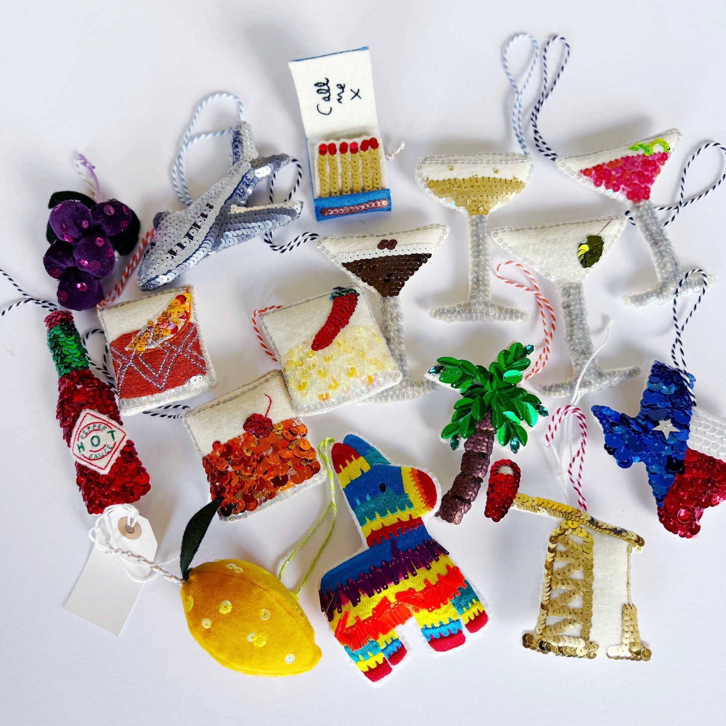 Hand Beaded Specialty Ornaments from London