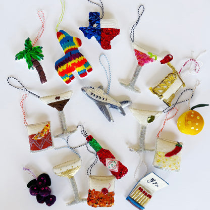 Hand Beaded Specialty Ornaments from London