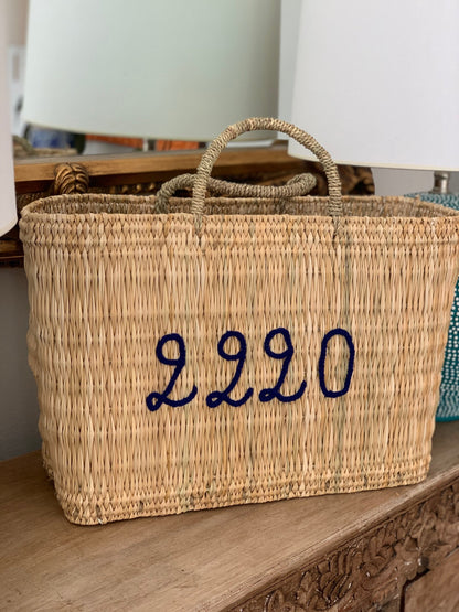 Custom Structured Weave Basket
