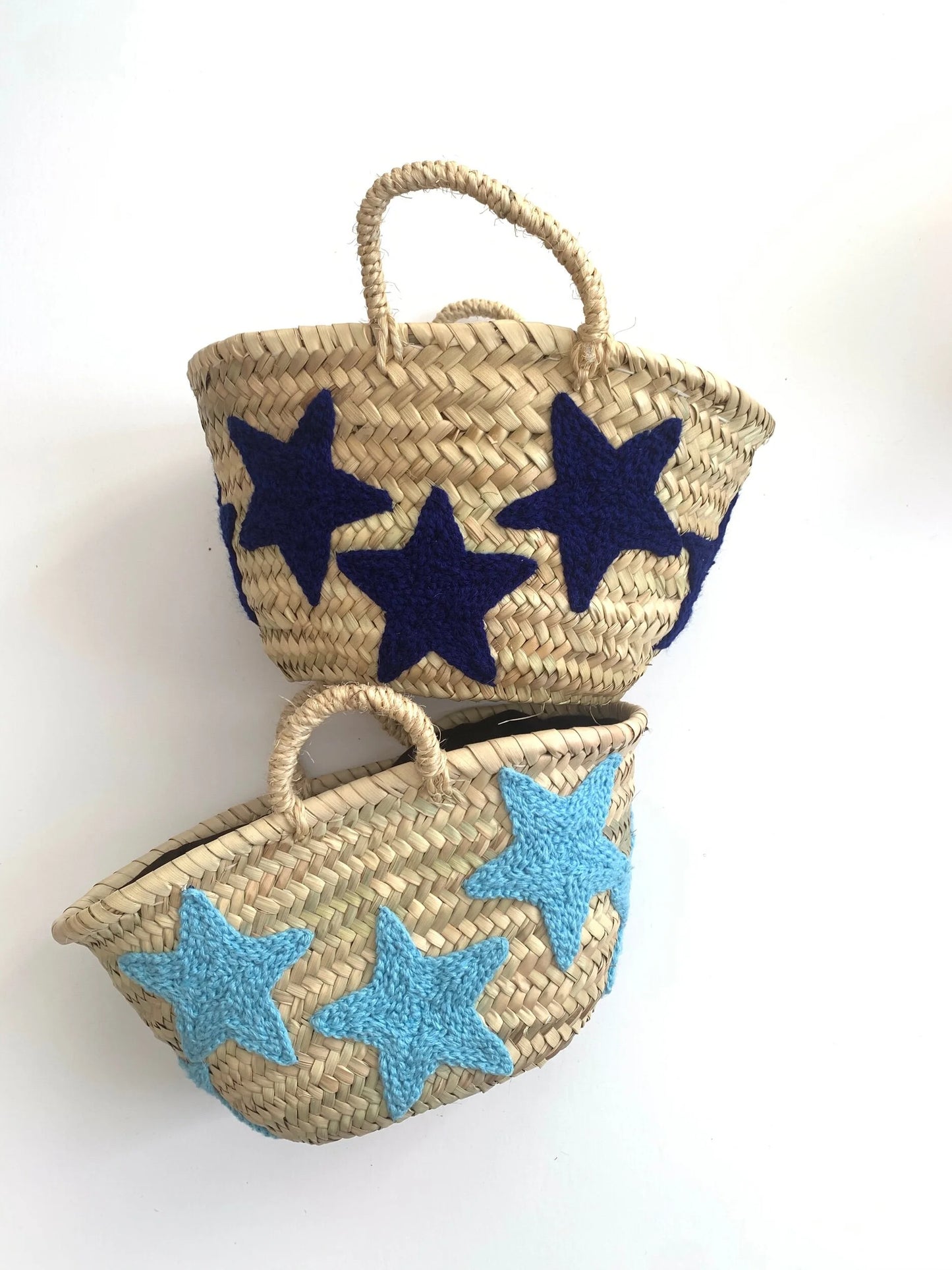 Mini Blue Star Baskets