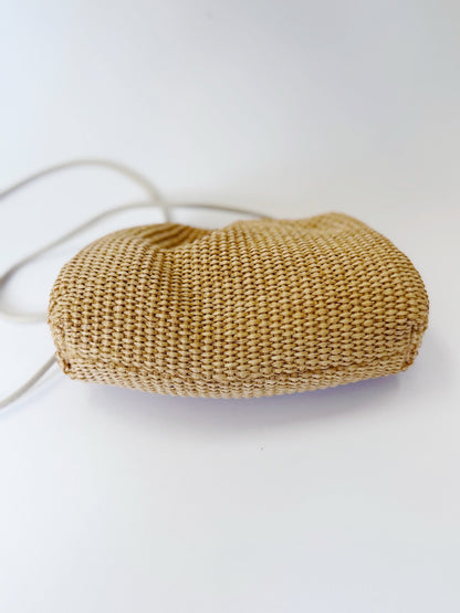 Rico Raffia Clutch