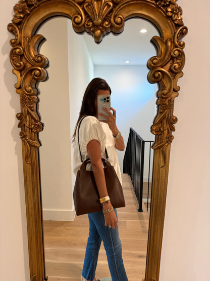 Lugano All Leather Tote