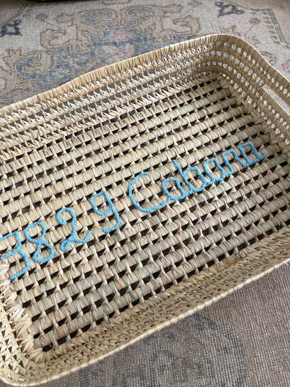 Custom Name Tray