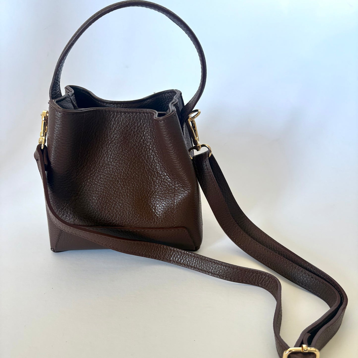 Triple R Mini Bag Dark Brown