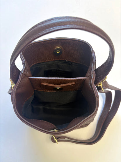 Triple R Mini Bag Dark Brown