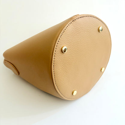 Sand Leather City Bag