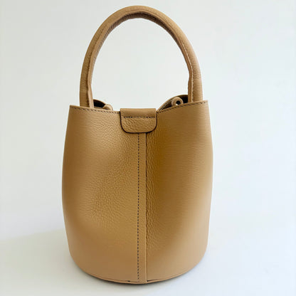 Sand Leather City Bag