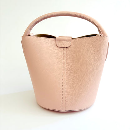 Light Pink Leather City Bag