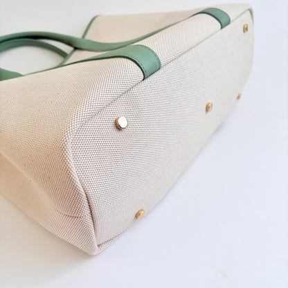 Olive Green Antibes Tote