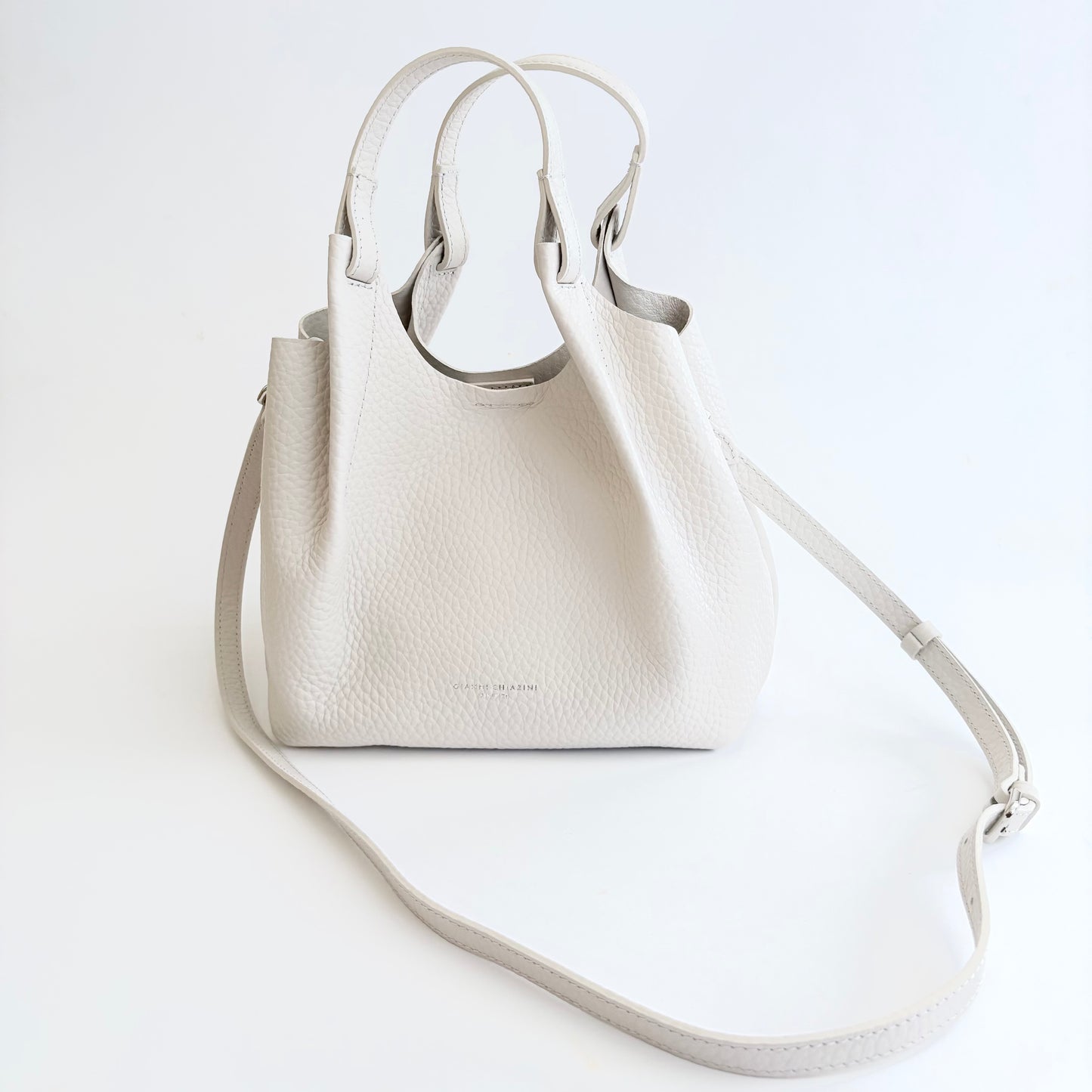 Dua Italian Tote - Cream