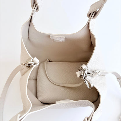 Dua Italian Tote - Cream