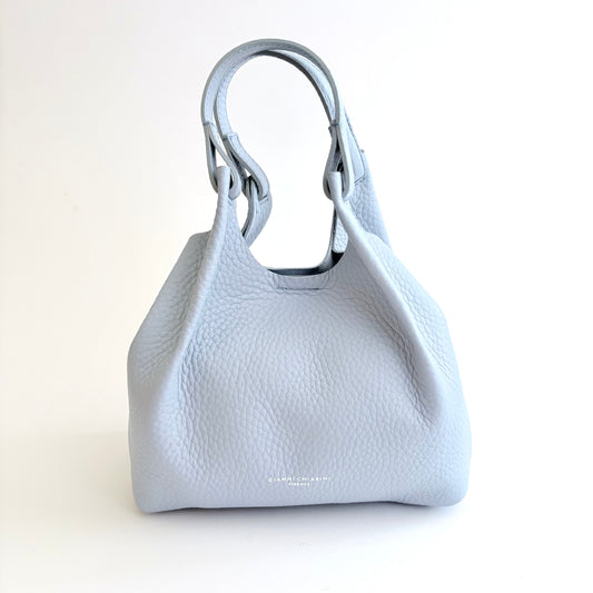 Dua Italian Tote - Light Blue