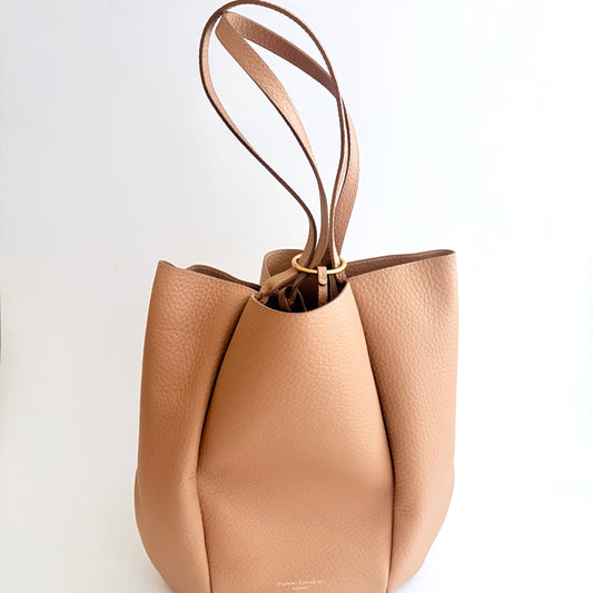 Large Lily Italian Tote - Clay